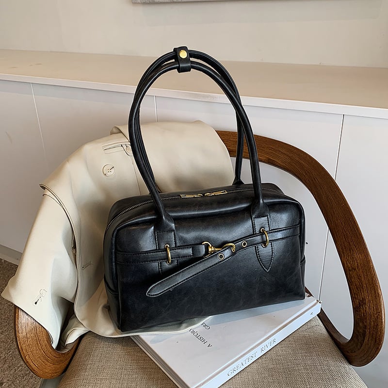 Retro Large Capacity Shoulder Bag for Women