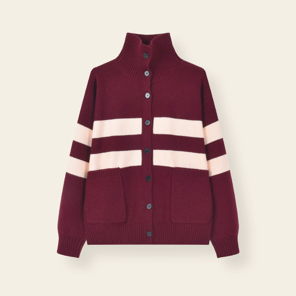 Fashion New Loose Knitted Cardigan Women