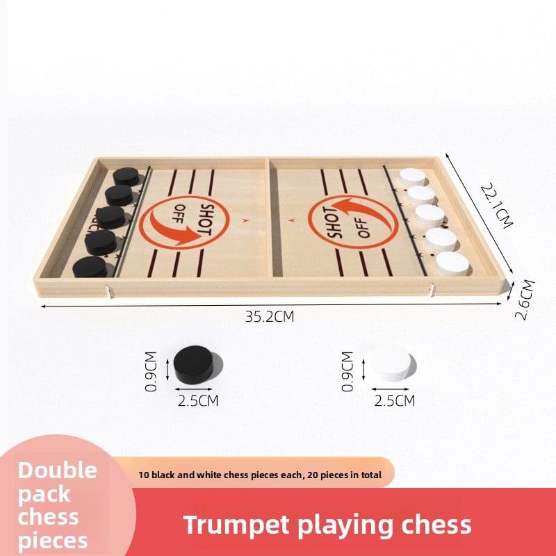 Fun Bouncy chess two-player bouncing table toy