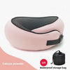 A U-shaped neck guard pillow that can be stored