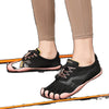 Five-finger shoes with soft soles for better grip