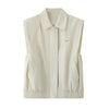 Early Autumn New Women's Clothing Fashionable All-match Casual Sleeveless Jacket Vest Coat
