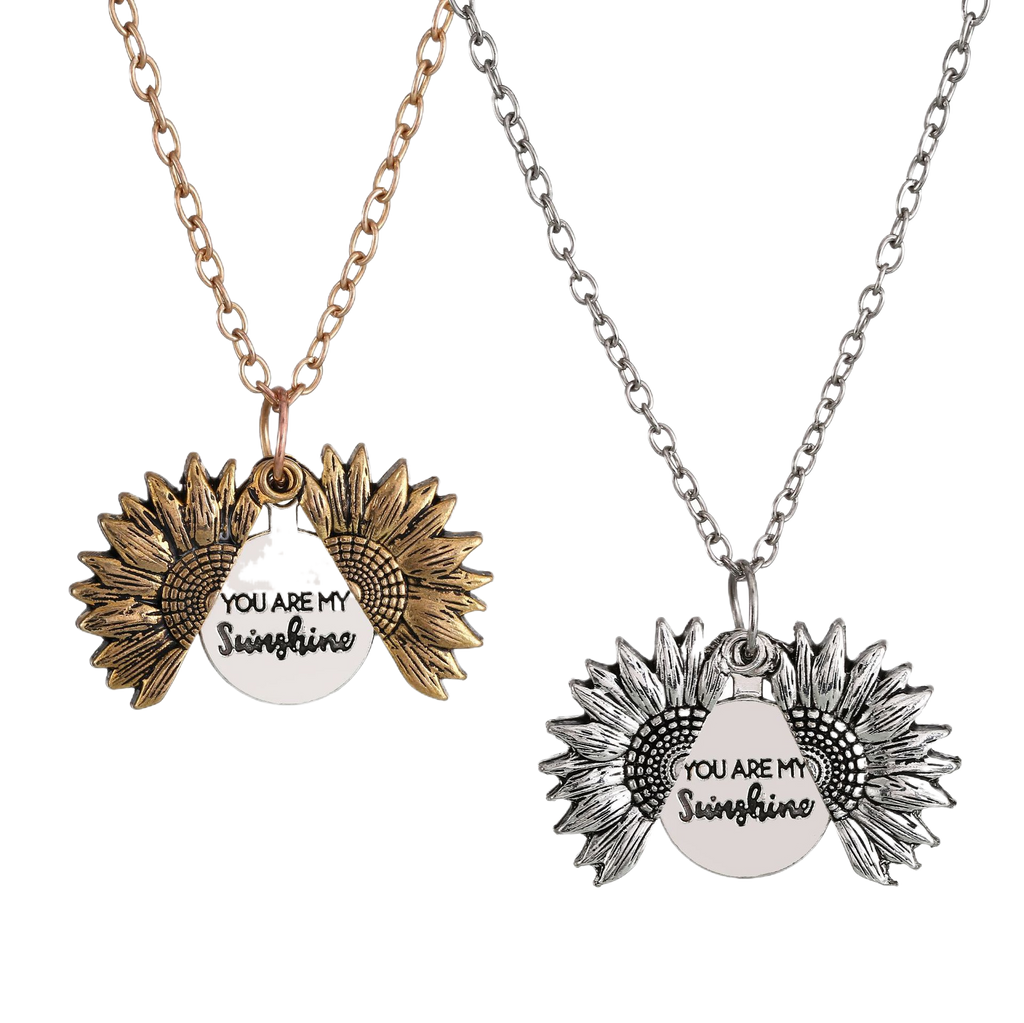 Engraved pendant necklace