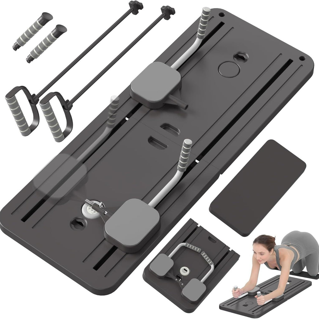 Multifunctional Foldable Fitness Abdominal Board with Accessories