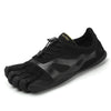Five-finger shoes with soft soles for better grip
