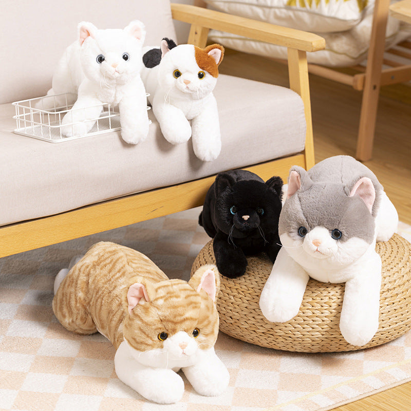 Kitten Plush Toy Home Sofa Car Decoration Doll Children's Companion Pillow Gift Cat Doll