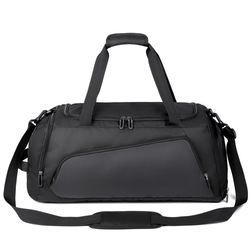 Fitness bag: Large-capacity dry-wet separation sports bag