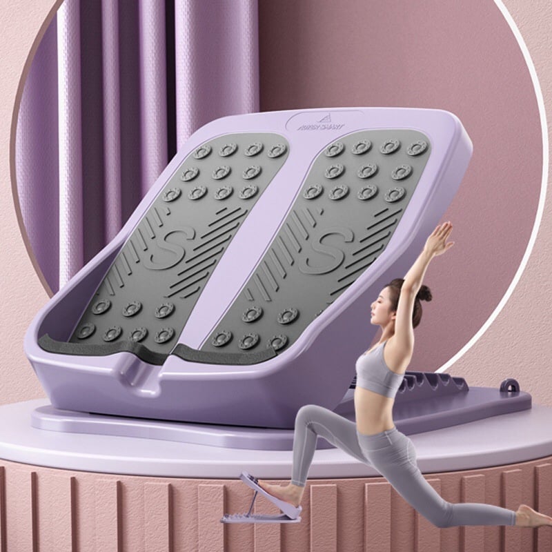 Slimming leg stretching board inclined step