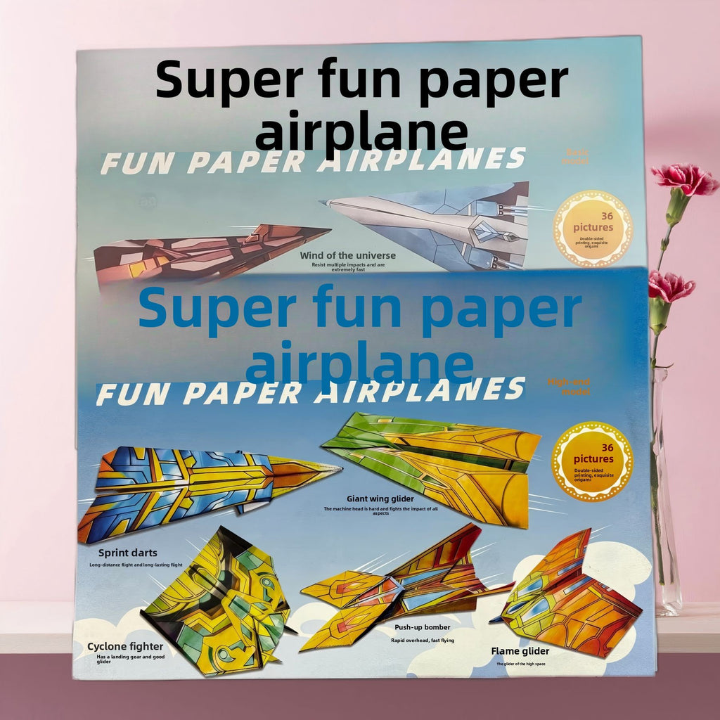Children's Educational Origami Paper Plane DIY Craft Toys