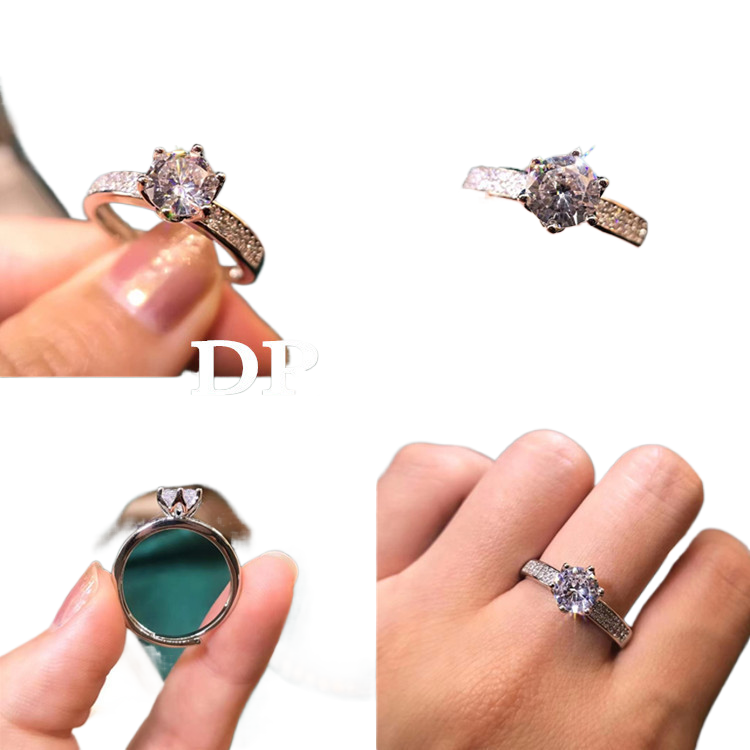 Semi-morganite ring