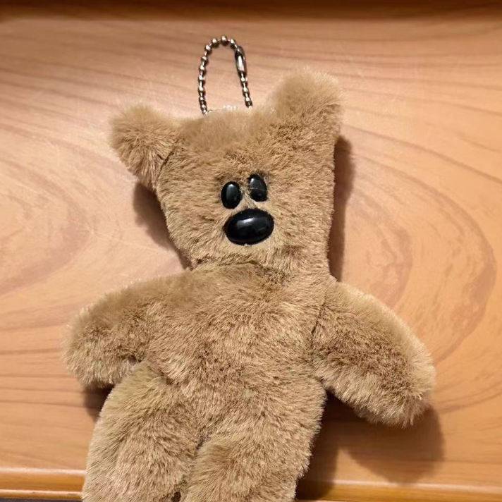 Cute little bear plush toy accessories