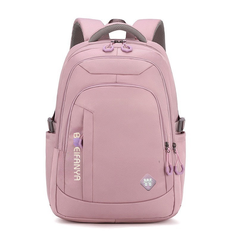 A backpack for reducing burden and protecting the spine
