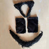 Wolf Ears Head Button Mask