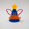 Felt hat children's birthday non-woven hat party yellow crown decorative hat diy crown props