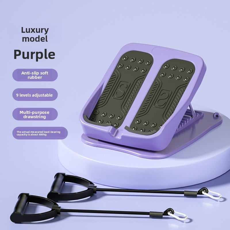 Slimming leg stretching board inclined step