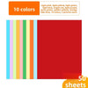 Handmade colored cardstock