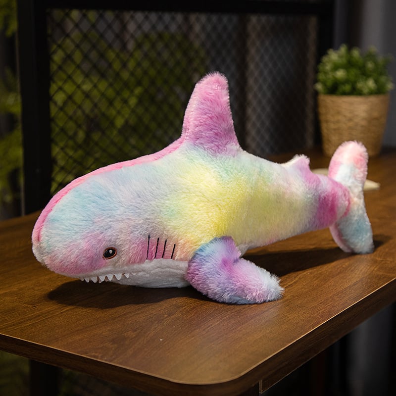 Shark Plush Pillow ? Cute Stuffed Toy Cushion for Kids