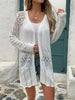 Hollow-out Long-sleeved Knitted Cardigan Sunscreen Indoor Warm Outside