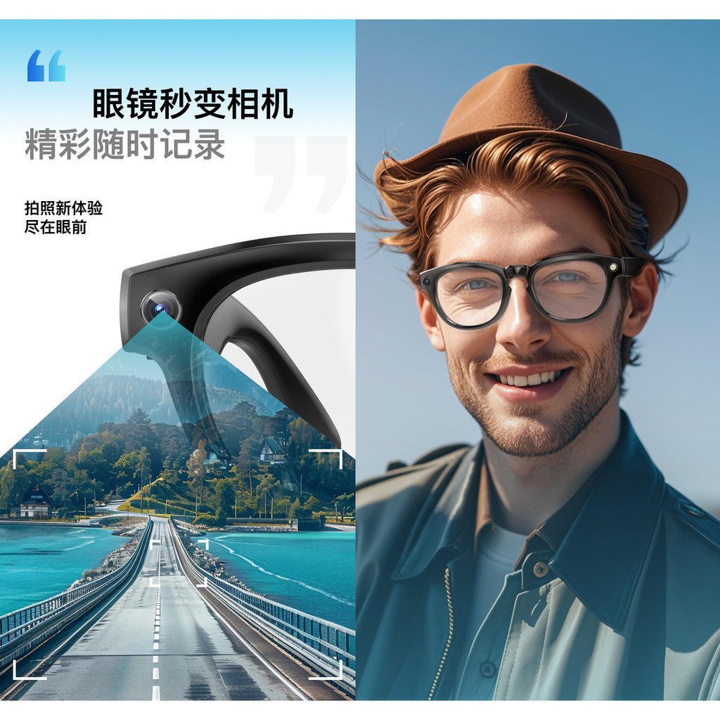 Take pictures of smart glasses