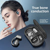Bluetooth headphones do not conduct air through the ear