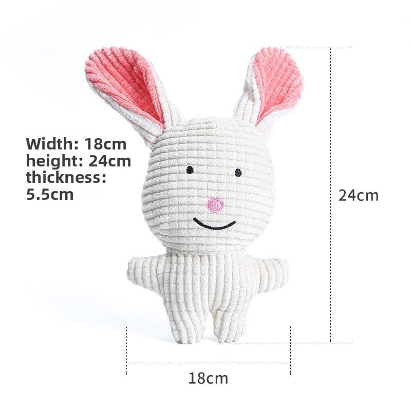 Plush Bite-Resistant Sound Pet Toys for Dogs and Cats