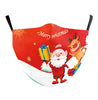 Christmas Snowflake Digital Printing Double-layer Dust Mask