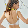 Yoga Vest Women's Water Drop Fixed Cup Spaghetti Strap Underwear