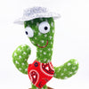 Dancing cactus sand sculpture, twisting electric plush toy, learning to speak, sing and glow