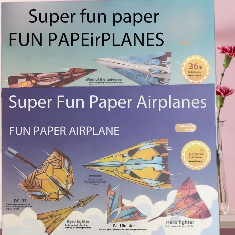 Children's Educational Origami Paper Plane DIY Craft Toys