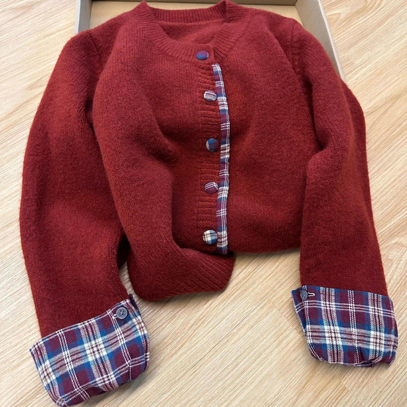 Women's Loose Casual Knitted Cardigan Top