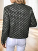 Clasi Elegant Diamond-Quilted Plus Size Women's Winter Short Padded Coat
