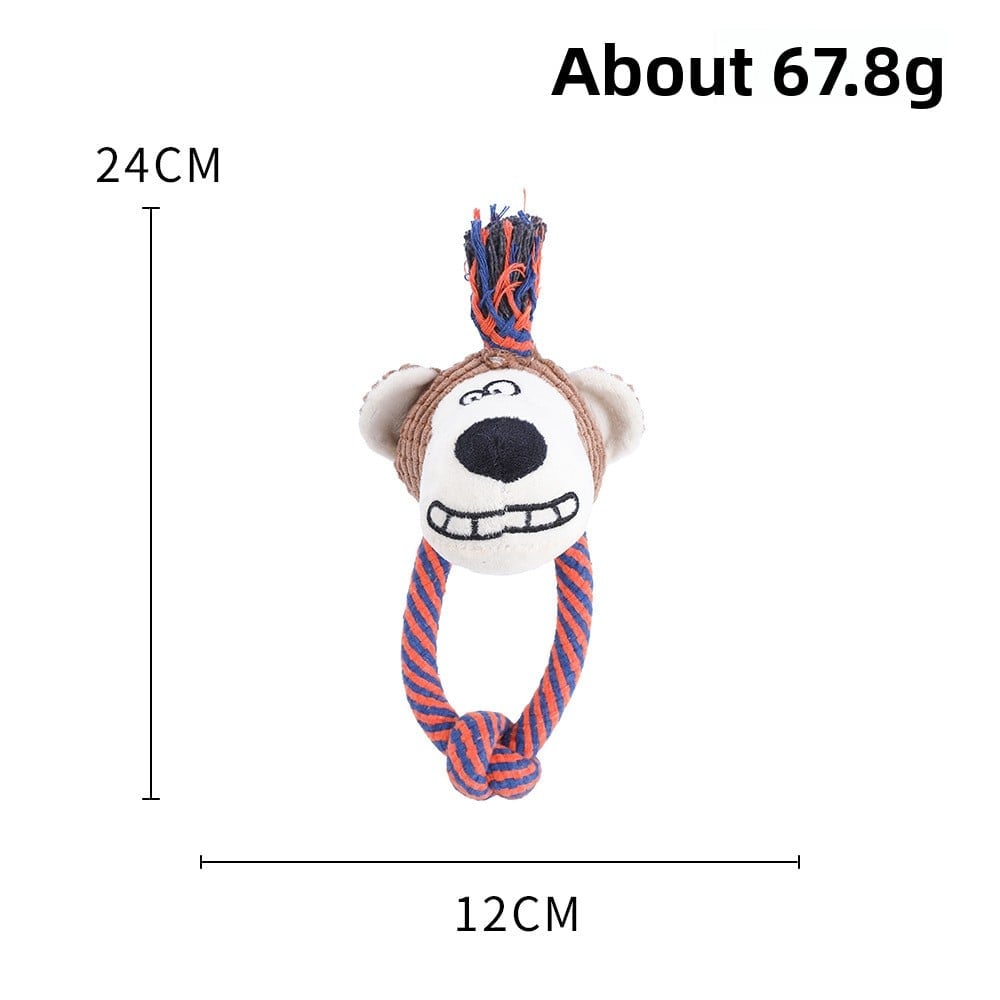 Plush Bite-Resistant Sound Pet Toys for Dogs and Cats