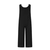 Women's Elegant Wide-Leg Jumpsuit - Button Front Formal & Casual Romper, Lightweight Wear