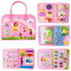 Montessori Felt Busy Board for Kids - Early Educational DIY Activity Toy