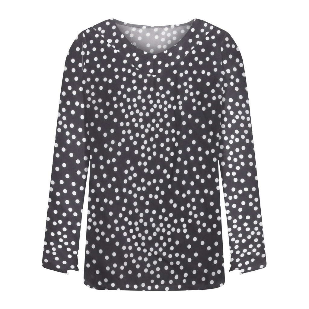 Women's Clothing Casual V-neck Temperament Top