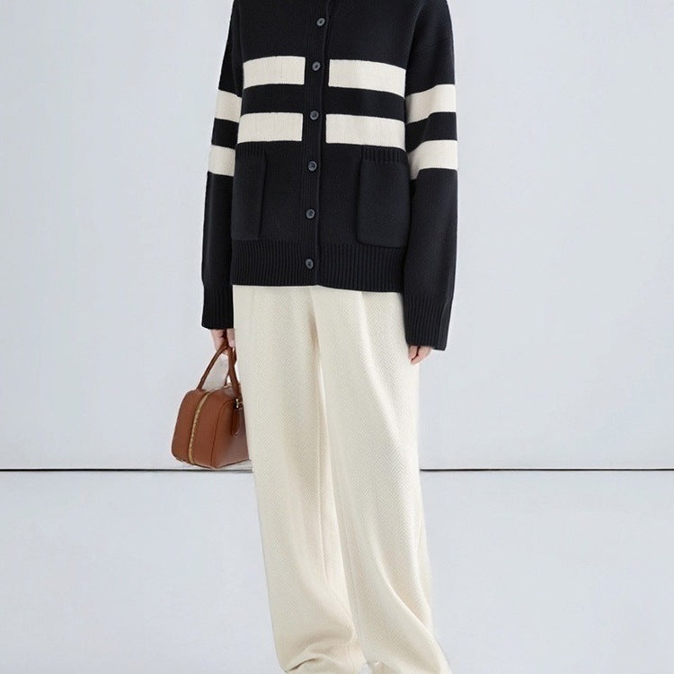 Fashion New Loose Knitted Cardigan Women