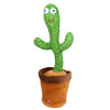 Dancing cactus sand sculpture, twisting electric plush toy, learning to speak, sing and glow