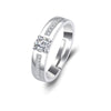 Adjustable diamond ring