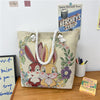 Canvas shoulder bag, simple tote bag for tutoring/study