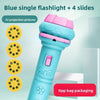 Children's projection flashlight camera toy puzzle luminous toy