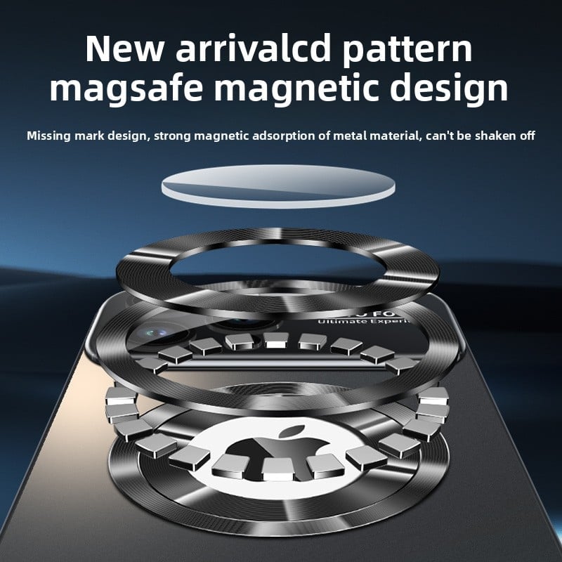 Large-window magnetic phone case