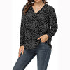 Women's Clothing Casual V-neck Temperament Top