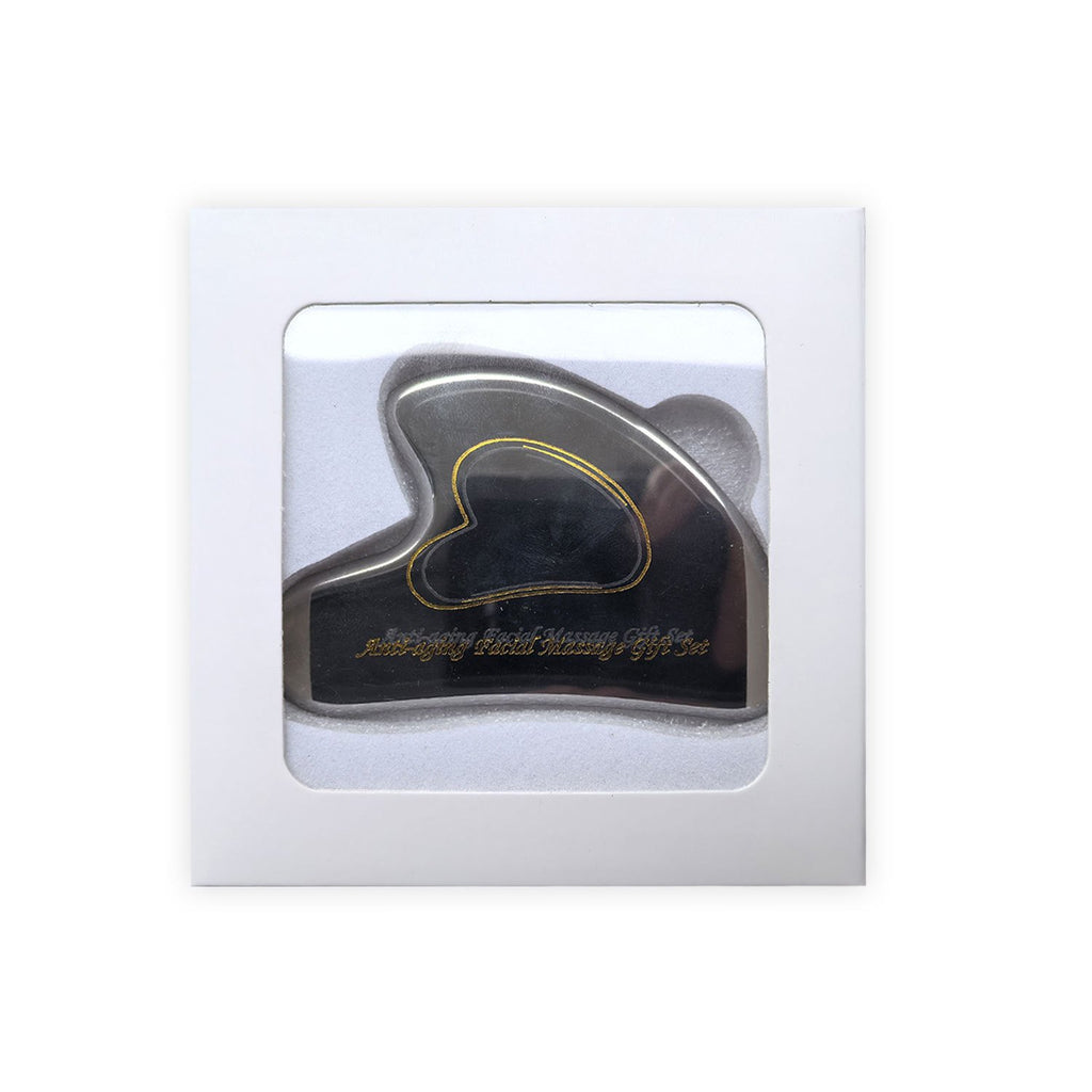 Stainless steel gua sha board large heart-shaped face scraping firming lifting massage board multifunction heart-shaped fascia knife