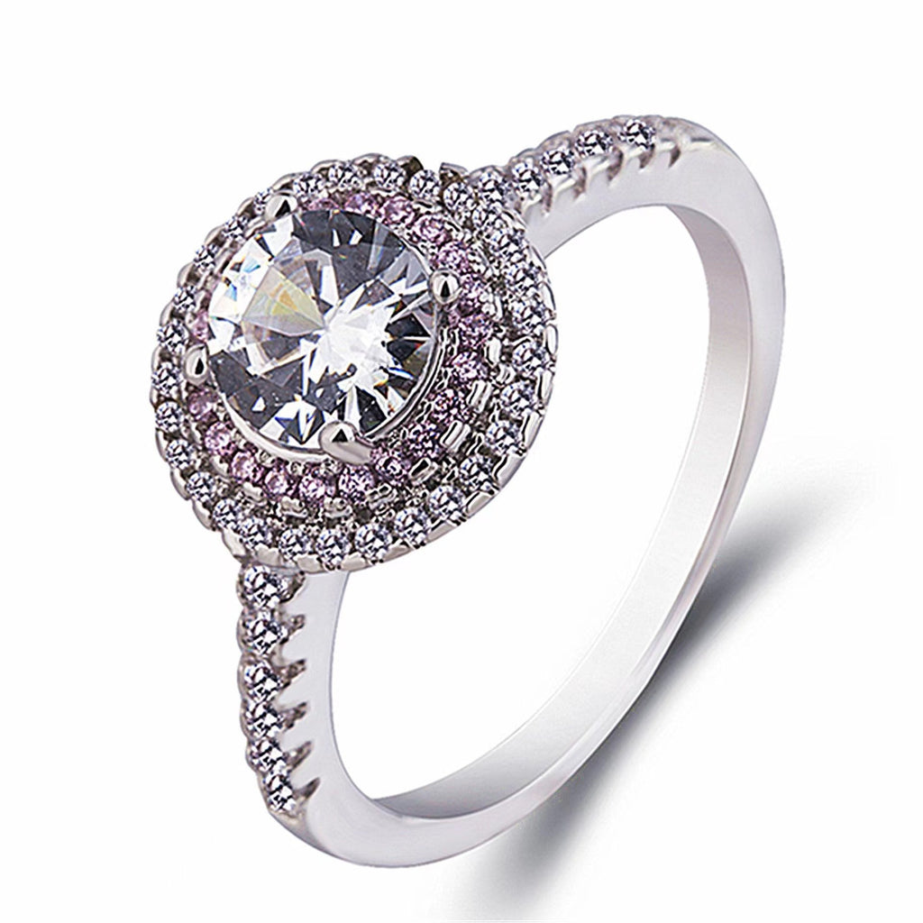Semi-morganite ring