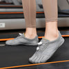 Five-finger shoes with soft soles for better grip