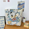Canvas shoulder bag, simple tote bag for tutoring/study