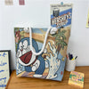 Canvas shoulder bag, simple tote bag for tutoring/study