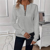 Short Women's Clothing With Zipper Sweater Long Sleeve