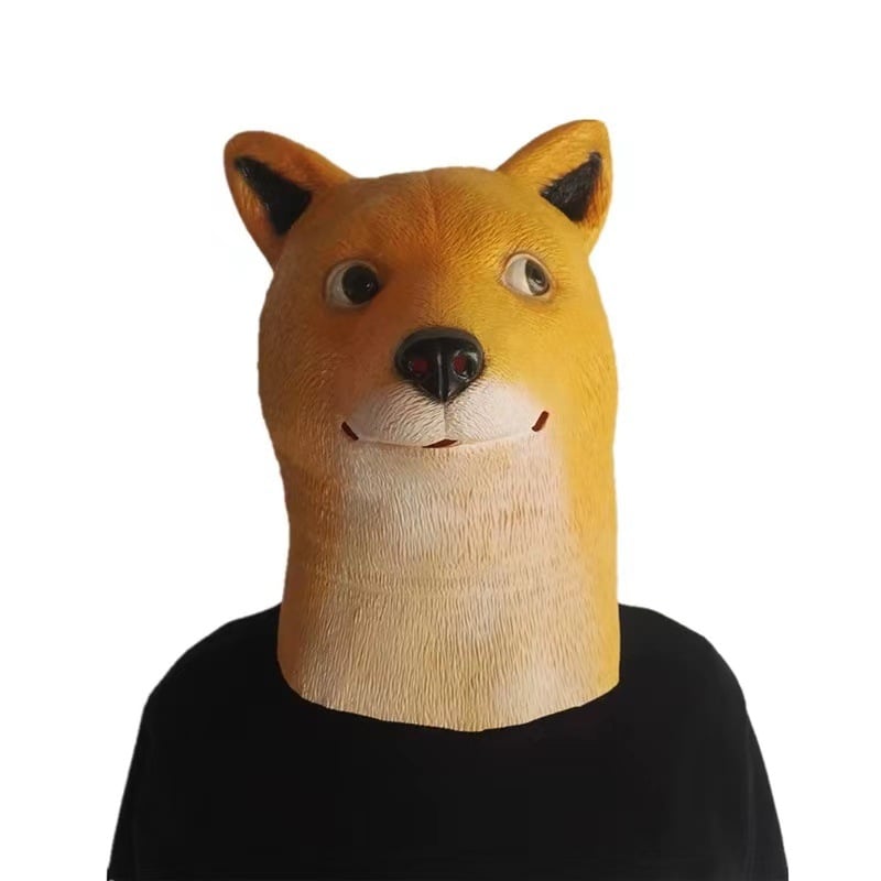 Latex animal mask