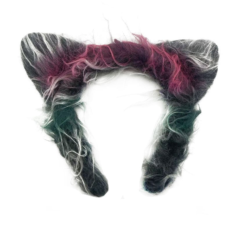 Wolf Ears Head Button Mask
